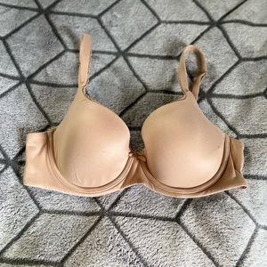 Beige/Nude Body by Victoria Lined Demi Bra 34D